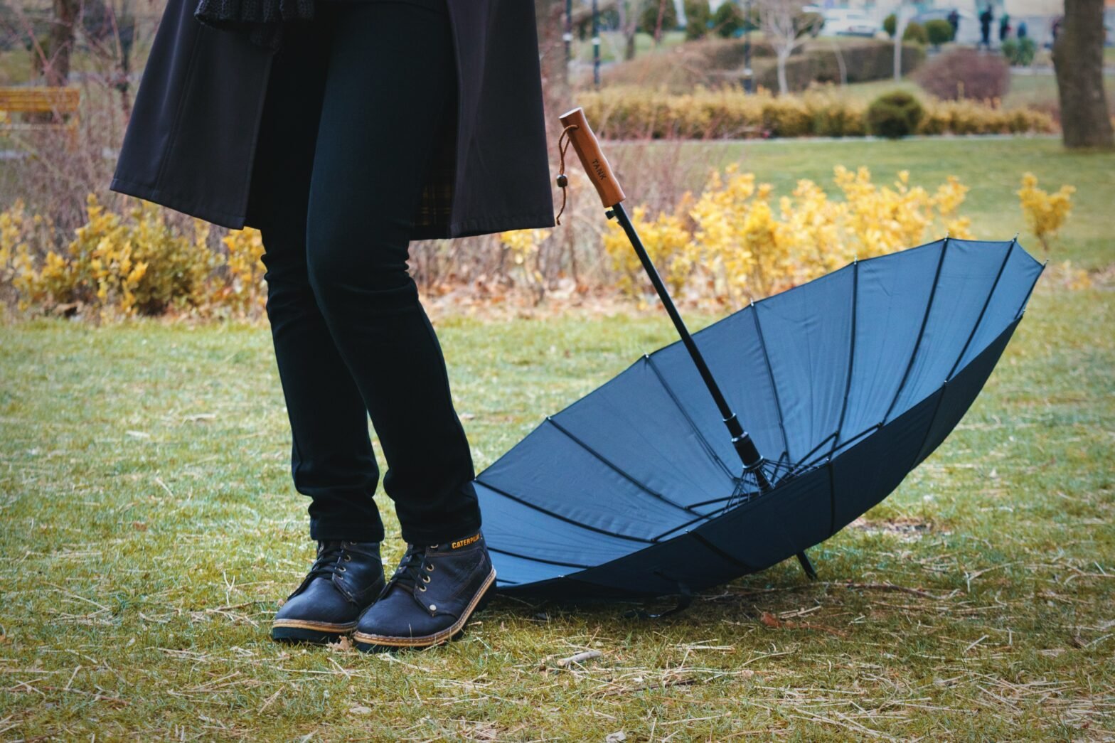 Natte sokken in de regen?
